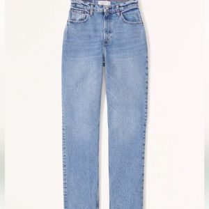 Abercrombie, The 90’s Straight Ultra High Rise “curve love”